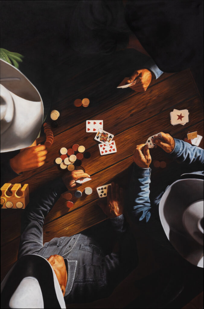 American Myth | Hannes Schmid | Infinite | Cowboy | Oil paintings