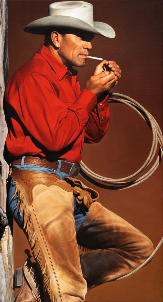 American Myth | Hannes Schmid | Infinite | Cowboy | Oil paintings