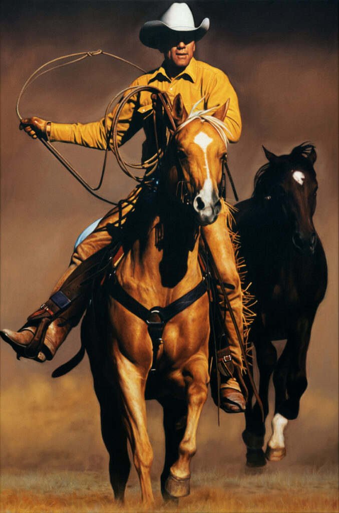 American Myth | Hannes Schmid | Infinite | Cowboy | Oil paintings