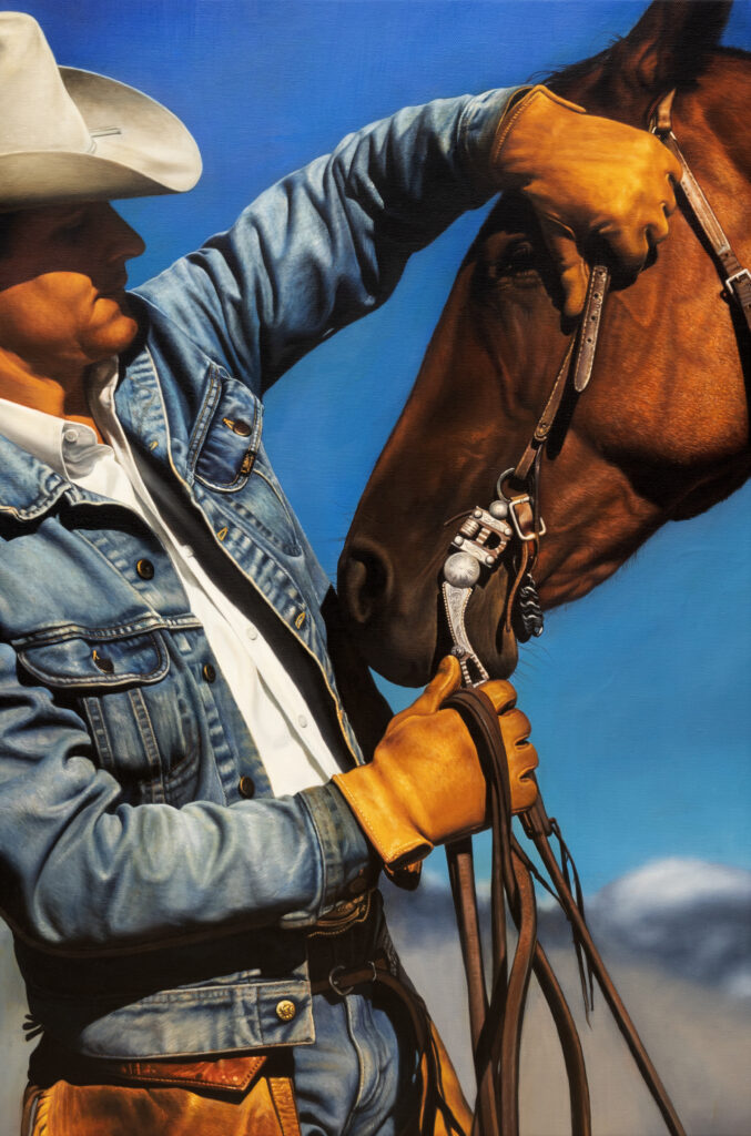 American Myth | Hannes Schmid | Infinite | Cowboy | Oil paintings